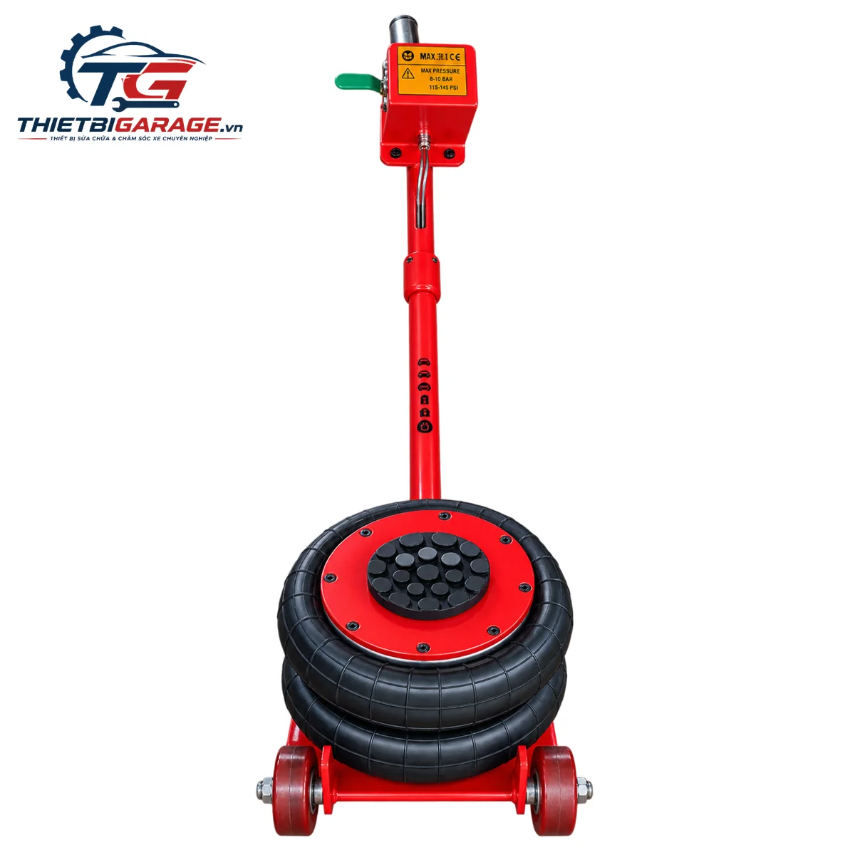 Kích đội hơi 3 bóng Bestech SJ-014 tải trọng 3 tấn chính hãng