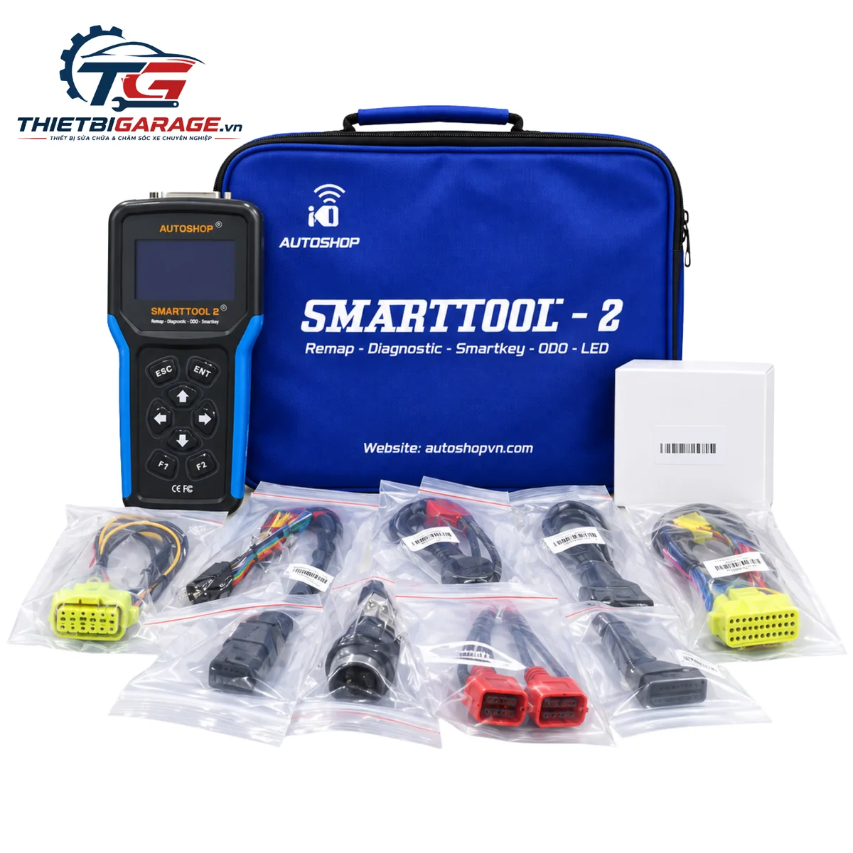 Máy đọc lỗi xe máy Smarttool 2 chính hãng Autoshop chẩn đoán FI ABS Smartkey và Remap