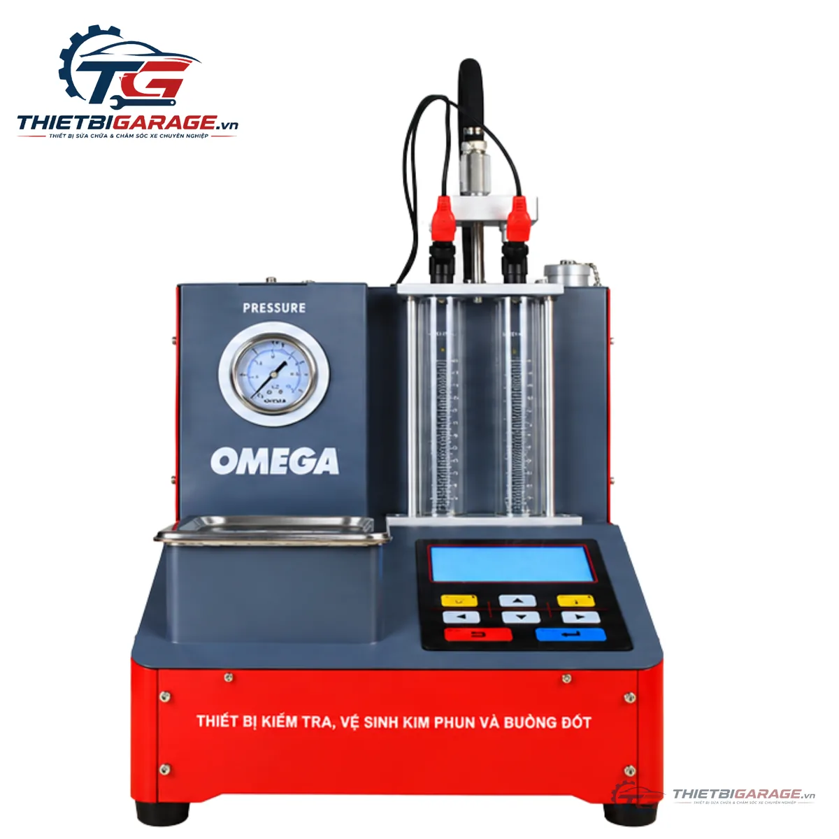 Máy Kiểm Tra & Vệ Sinh Kim Phun Buồng Đốt OMEGA OM-3F (HH0001890) bàn giao lắp đặt thực tế