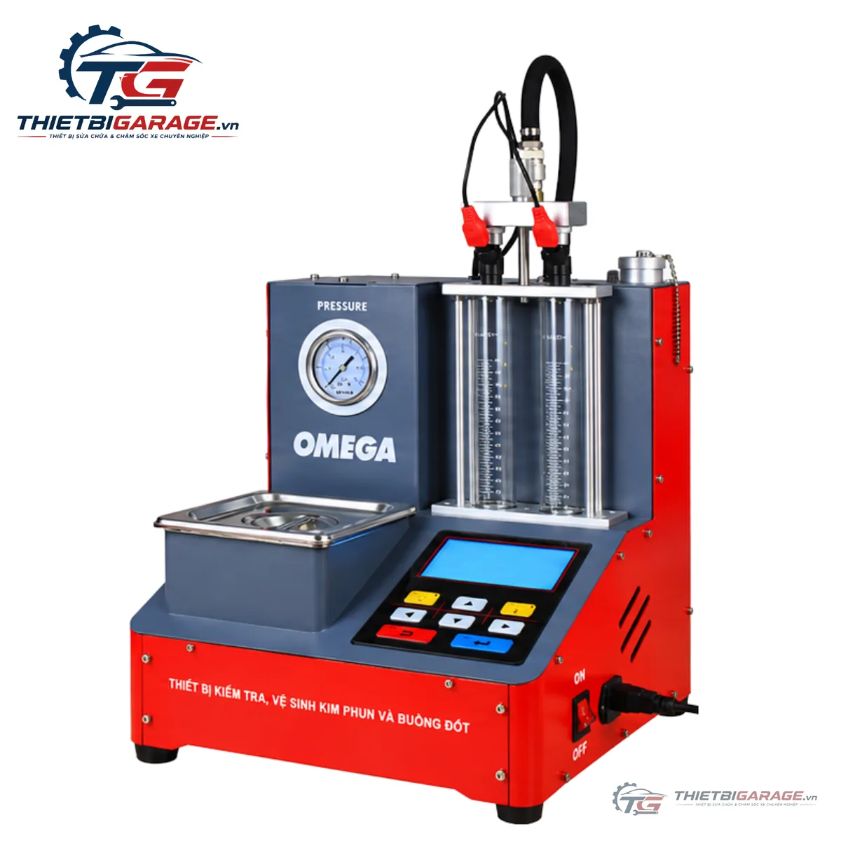 Máy Kiểm Tra & Vệ Sinh Kim Phun Buồng Đốt OMEGA OM-3F (HH0001890) bàn giao lắp đặt thực tế