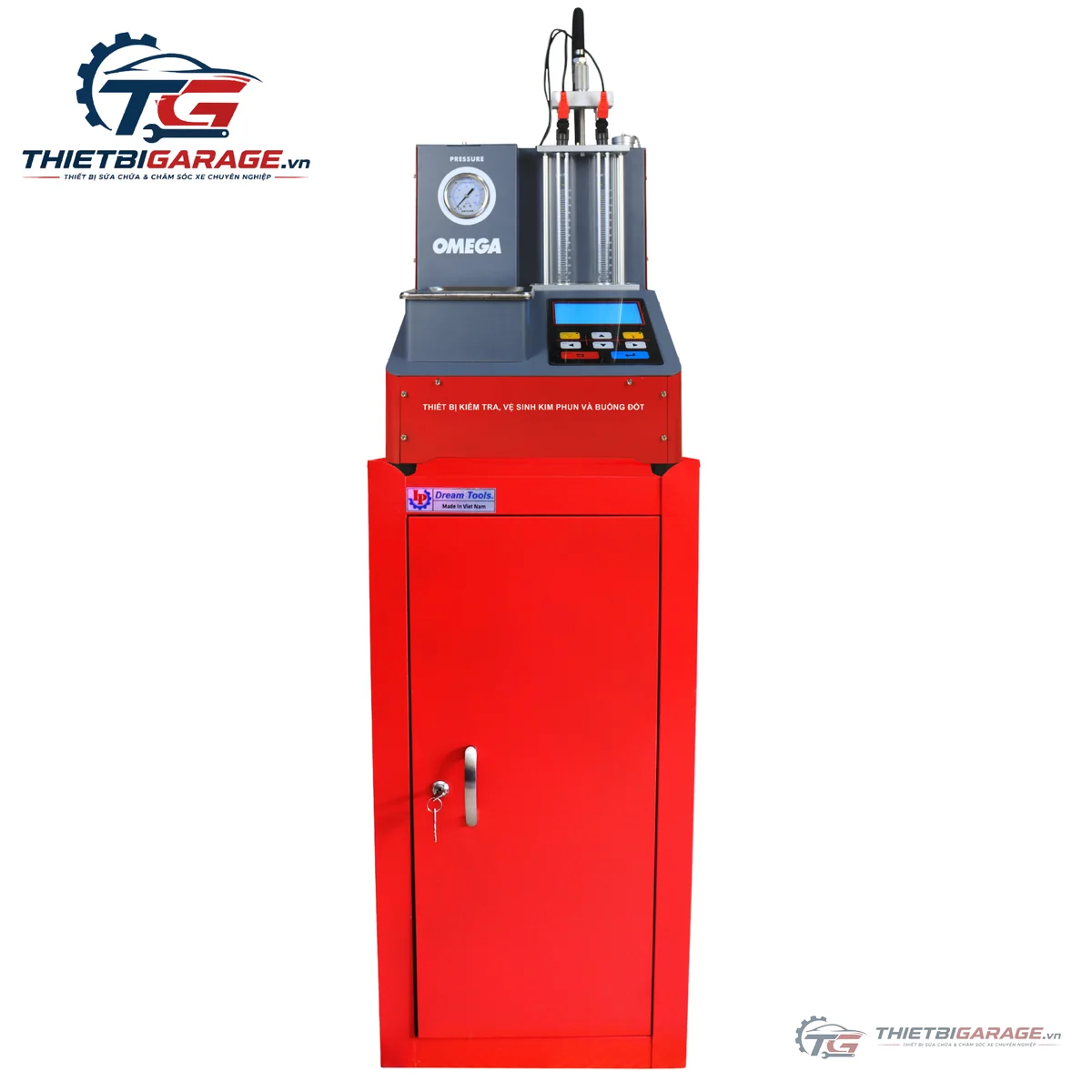 Máy Kiểm Tra & Vệ Sinh Kim Phun Buồng Đốt OMEGA OM-3F (HH0001890) bàn giao lắp đặt thực tế