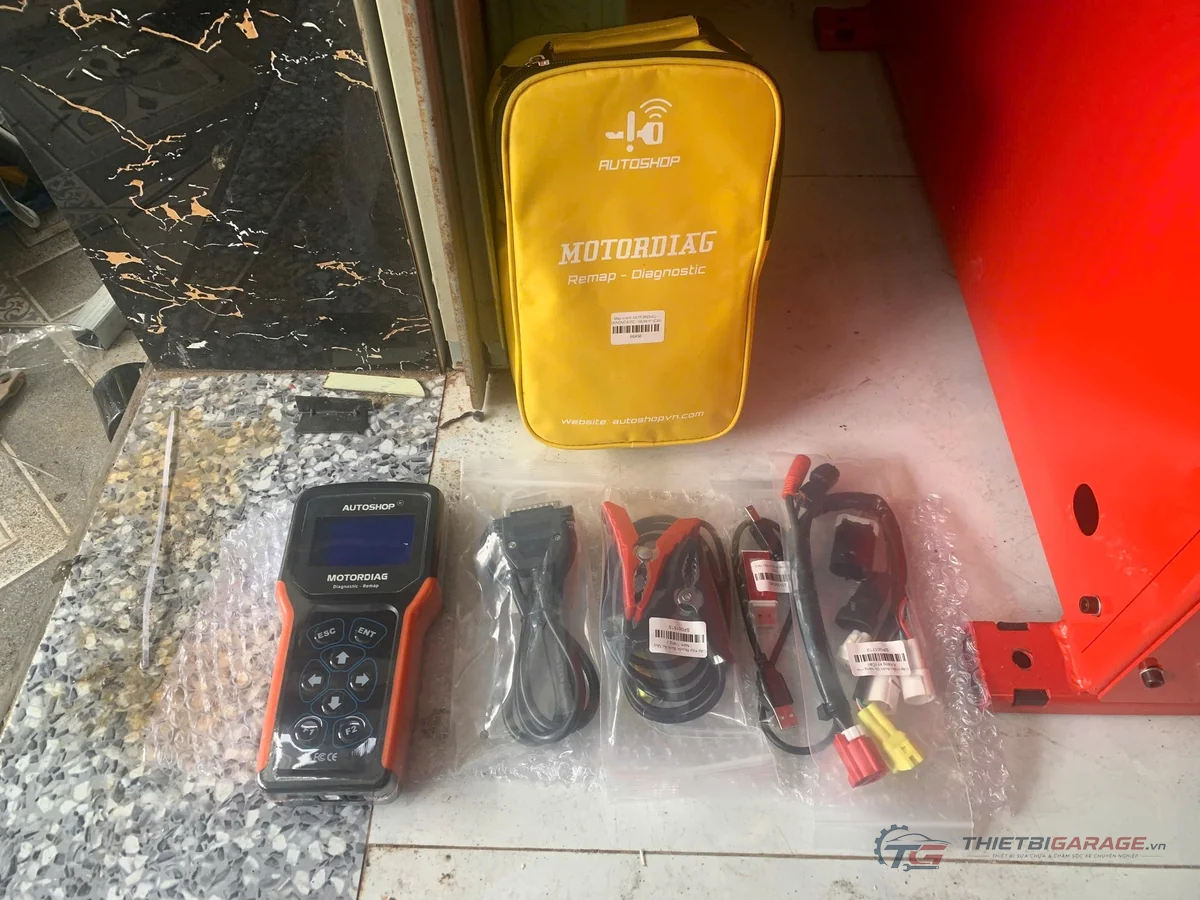 Máy Chẩn Đoán Remap Xe Máy Motordiag chính hãng Autoshop