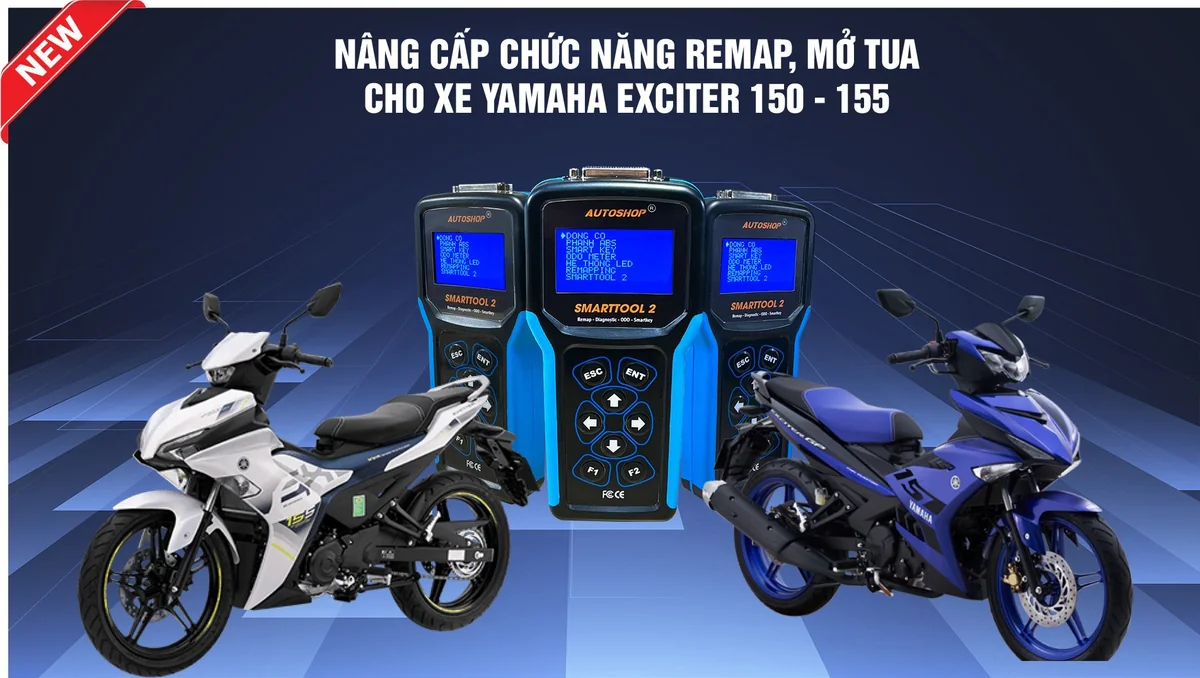 remap mo tua xe yamaha exciter 150 155 mx king remaptool