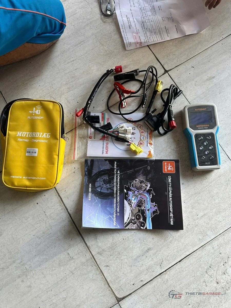 Giáo trình PGM-FI và bộ cáp chuyên dụng MOTORDIAG
