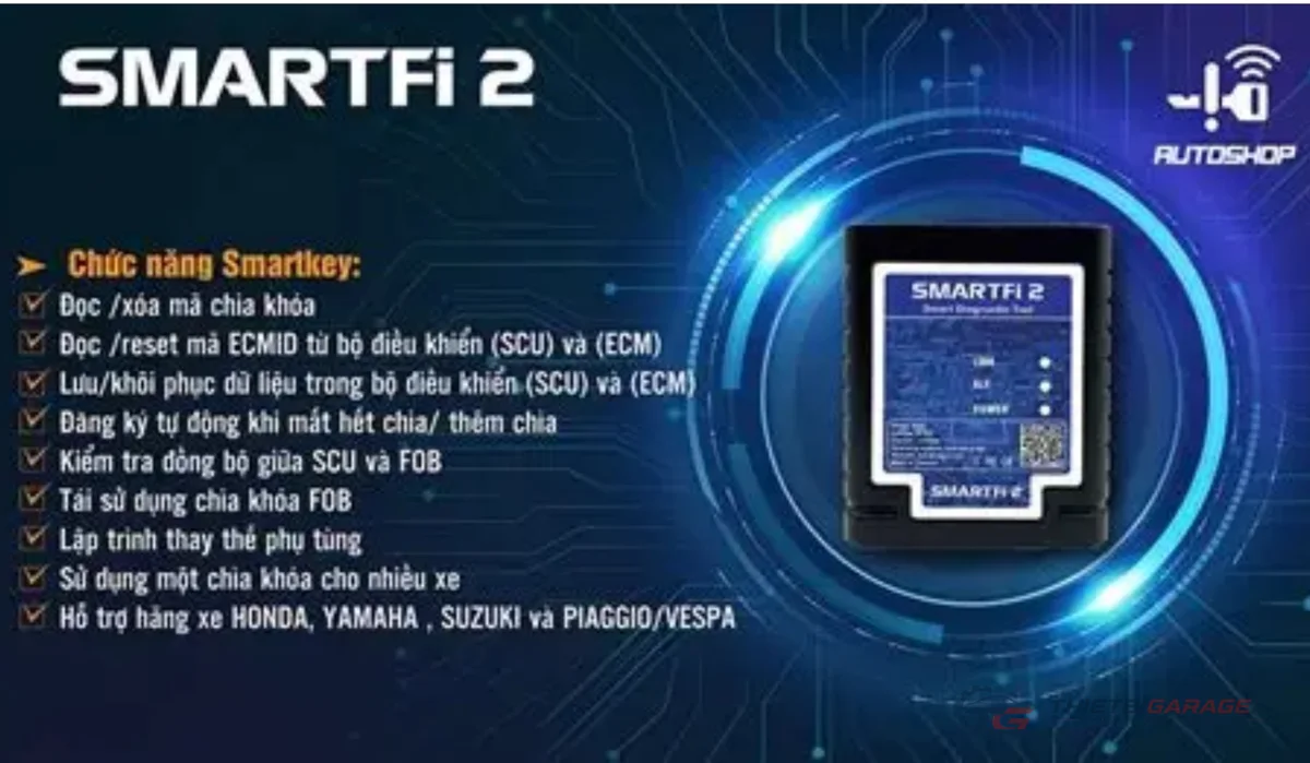 chức năng lập trình khóa thông minh smartkey máy smartfi 2