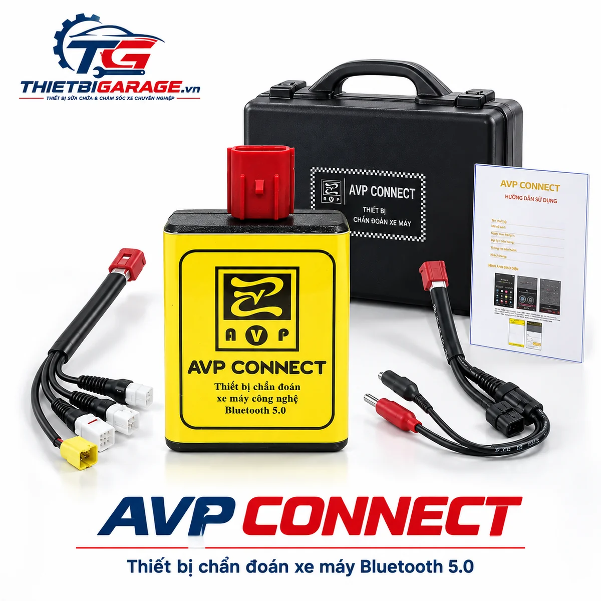 máy đọc lỗi xe máy avp connect bluetooth 5.0 chính hãng